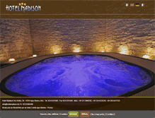 Tablet Screenshot of hotelmadison.biz