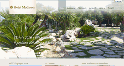 Desktop Screenshot of hotelmadison.it